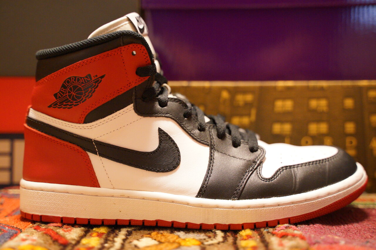 NIKE AIR JORDAN 1 RETRO HIGH OG “BLACK TOE REIMAGINED NIKE AIR JORDAN 1 RETRO HIGH OG “BLACK TOE REIMAGINED
