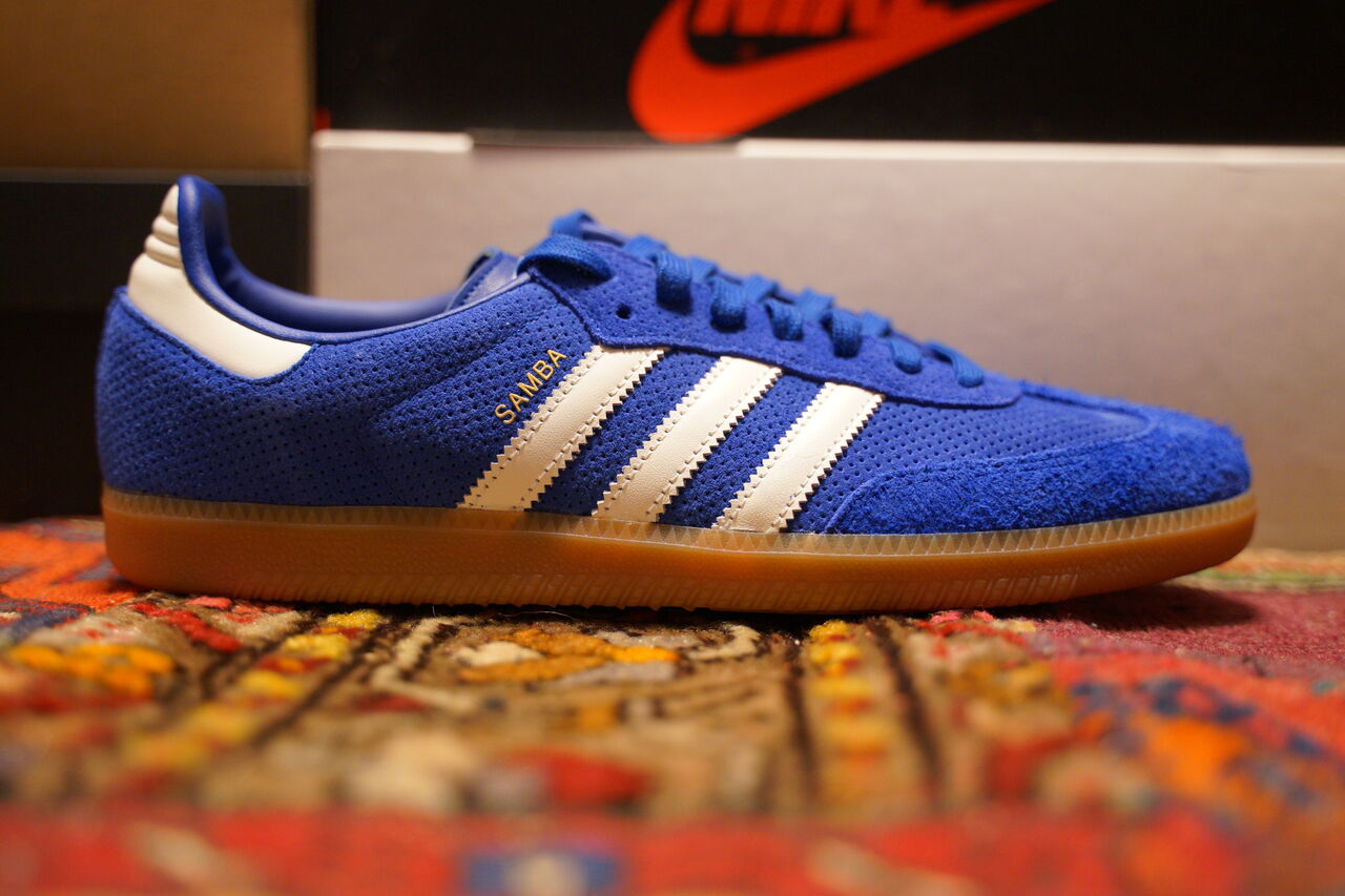 レビュー】アディダス サンバ OG チームロイヤルブルーのサイズ