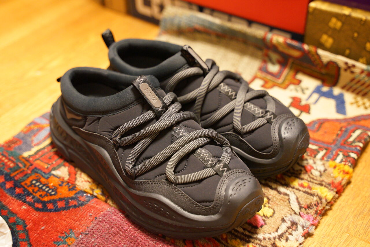 HOKA ORA PRIMO BLACK : ああ、好きに走ればいいじゃない HOKA ORA PRIMO BLACK : ああ、好きに走ればいいじゃない
