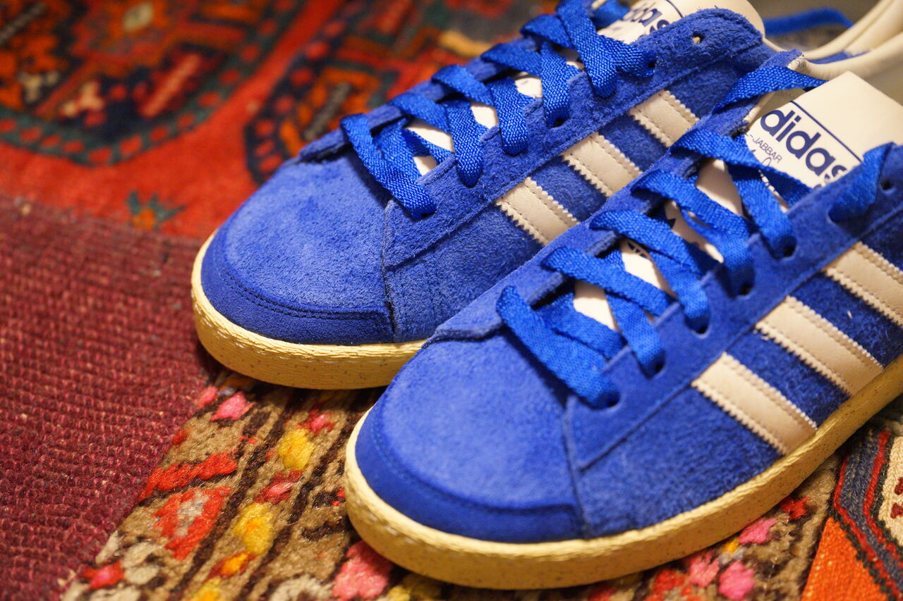 ATMOS × ADIDAS ORIGINALS JABBAR LOW BLUE : ああ、好きに走れ