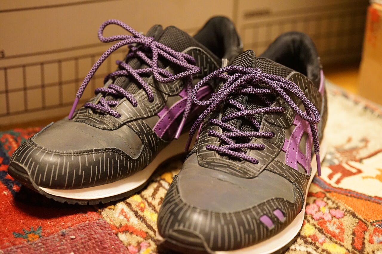 ★Gel-Lyte 3 OG Midnight ATMOS × ASICS TIGER GEL-LYTE III MIDNIGHT TOKYO : ああ、好きに走れ