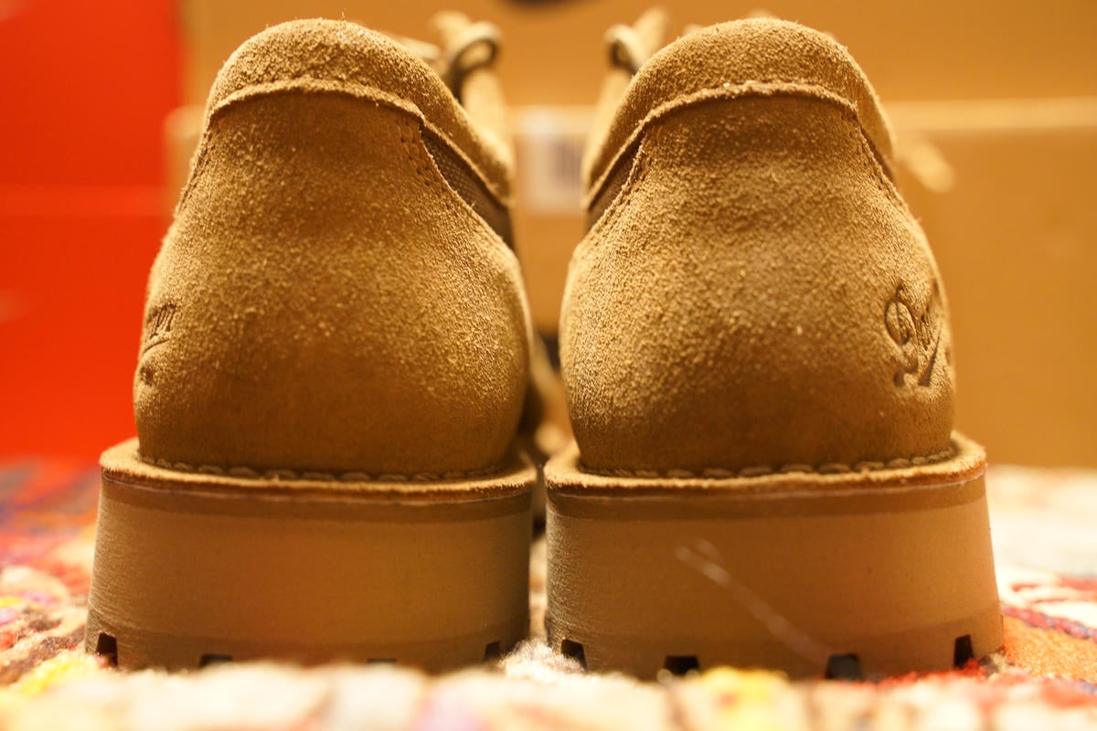 DANNER FIELD LOW COYOTE ヒールサイド その1