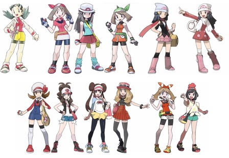 ポケモンの歴代女主人公wwwwwww ゲーハー黙示録 ポケモンの歴代女主人公wwwwwww ゲーハー黙示録