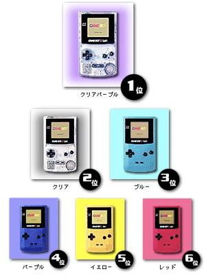 悲報 お前らが買ったゲームボーイカラーの色 9割が一致する ゲーハー黙示録 悲報 お前らが買ったゲームボーイカラーの色 9割が一致する ゲーハー黙示録