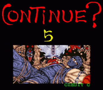 ゲームオーバーの画面が不気味なゲーム ゲーハー黙示録