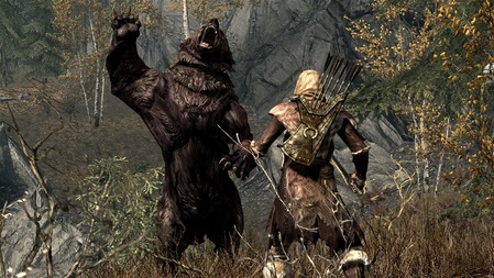 スカイリムとかいうドラゴンより道端にいる熊のが強いゲーム ゲーハー黙示録