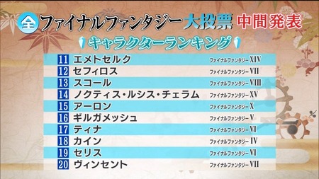 悲報 Ffのセフィロスさん 大して人気が無かった模様ｗｗｗｗｗ ゲーハー黙示録