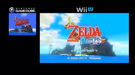 任天堂 Wiiu ゼルダの伝説 風のタクトhd をgc版と比較した動画を公開 ゲーハー黙示録