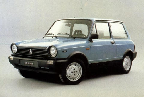 Autobianchi A112 junior 強化作戦 ＆ 旧車二輪部発足か