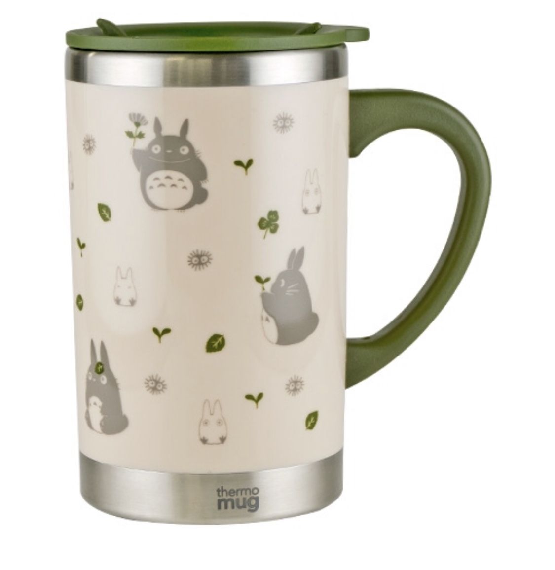 となりのトトロ サーモマグ スタジオジブリ トトロちらし 290ml 新品 となりのトトロ サーモマグ スタジオジブリ トトロちらし 290ml 新品