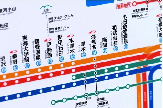 本厚木駅は利用者が多い２