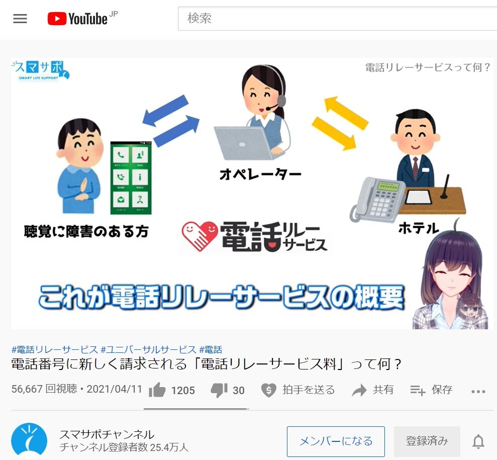 電話番号に新しく課金の 電話リレーサービス料 って何 丹沢z3の気まぐれブログ