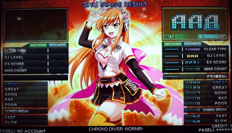 Pendualリザルトギャラリー未来版 正規譜面当たり侍 Pendualリザルトギャラリー未来版 正規譜面当たり侍