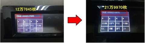 印刷テスト数字