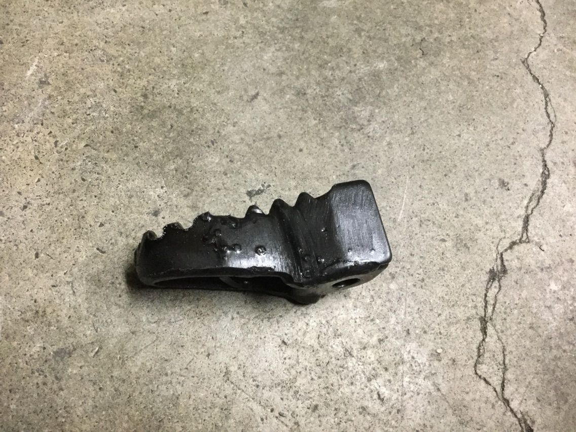 セロー225／250 トリッカー用、純正加工ワイドブレーキペダル セロー250 ワイドブレーキペダル 黒 ① セロー250 ⁄ セロー225 ⁄ DT125