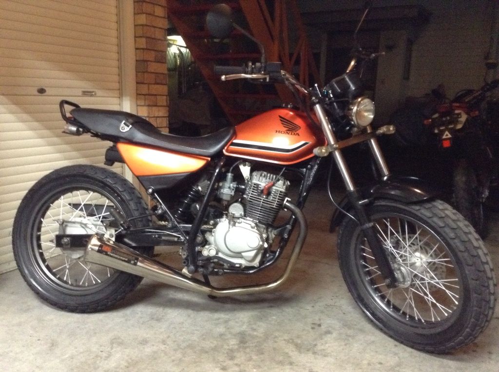 FTR223 XLR125Rエンジン搭載車両 : ☆abelabo☆セロー系ワイドステップ  