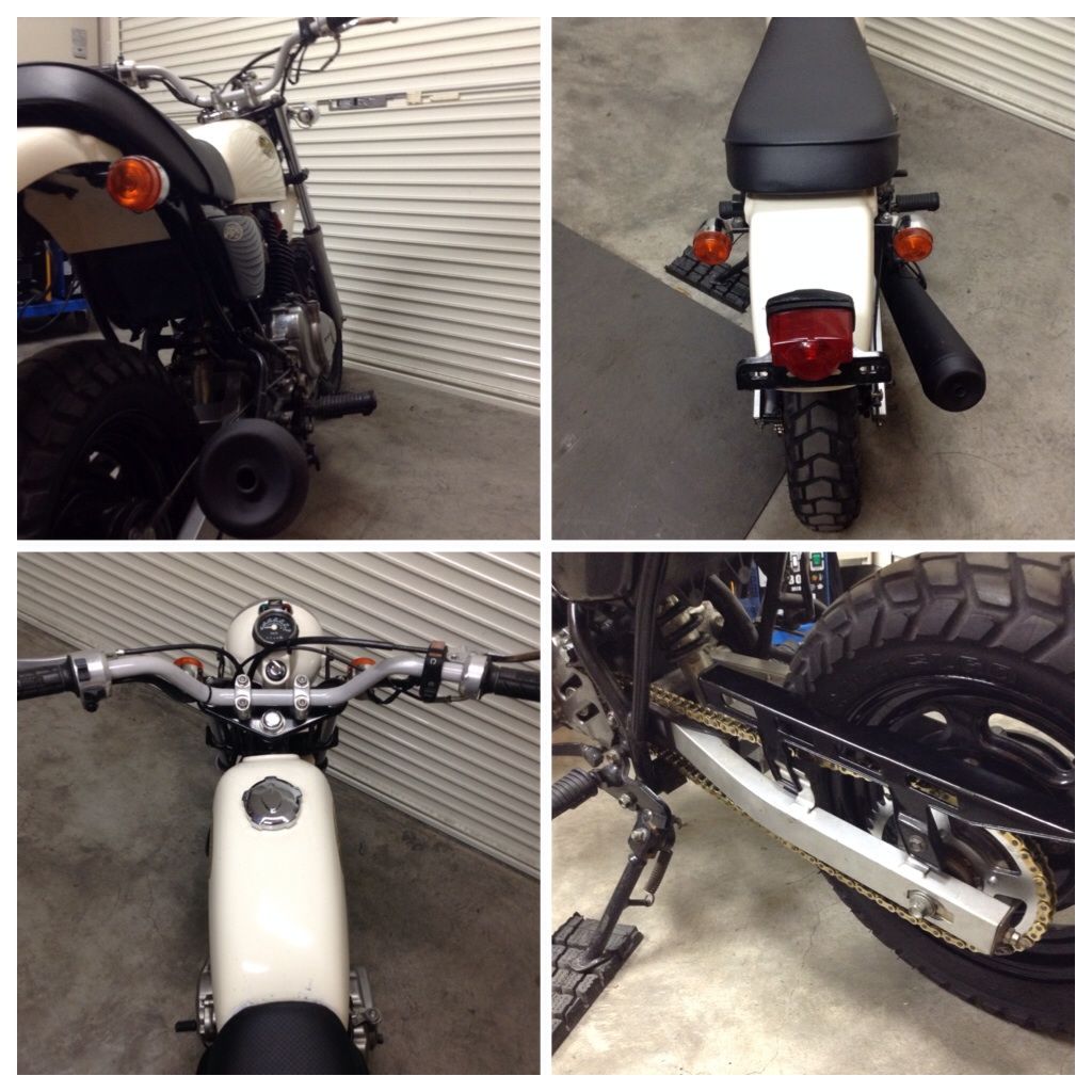 エイプ50改 FTR223エンジンスワップ製作 : ☆abelabo☆セロー系ワイド