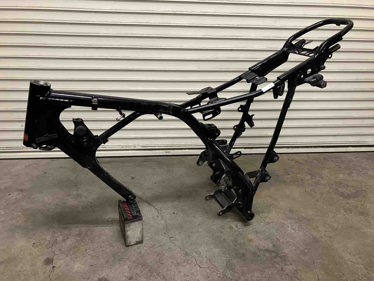 エイプ223フレーム加工 : ☆abelabo☆セロー系ワイドステップ