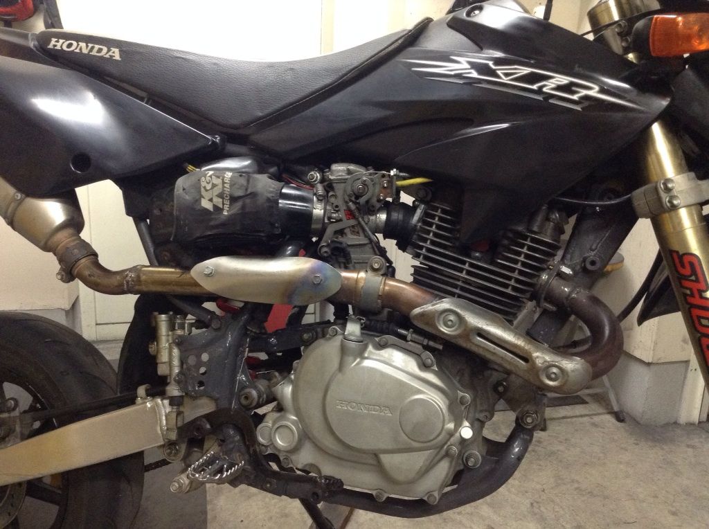 CR80改 223 12インチモタード ハイカム FCR : ☆abelabo☆セロー系