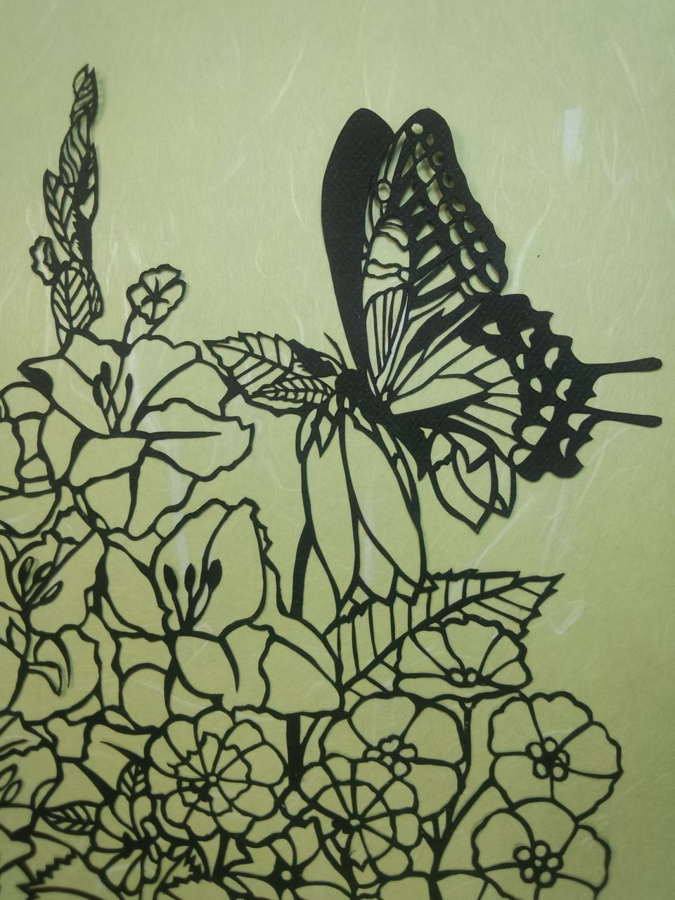 切り絵作品23 蝶 蜂 てんとう虫 安部則明 切り絵集 切り絵作品23 蝶 蜂 てんとう虫 安部則明 切り絵集