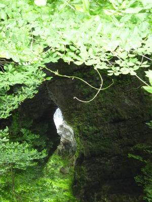 東屋より不動滝