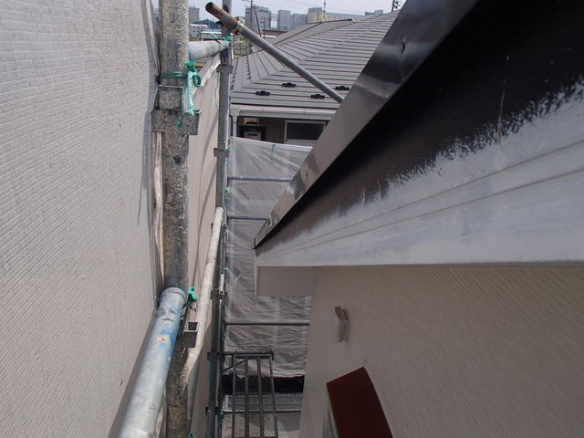 破風 下塗り16