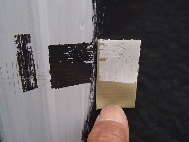 付着性ゼロ　阿部塗装店