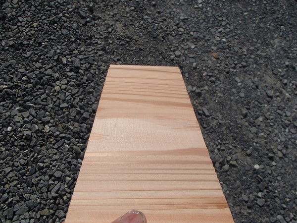 白木のまんま 塗装後