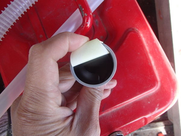 テンキャップの中