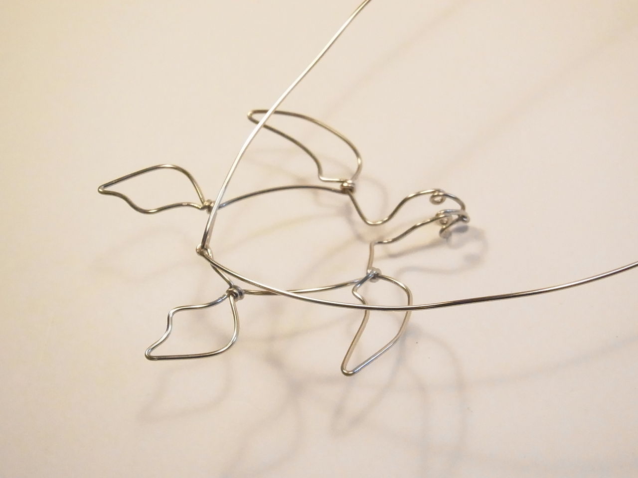 針金細工 ウミガメの作り方 洋白線 ビー玉 針金細工職人 銀三こと林雄三のブログ 西荻窪 アビアント 店主