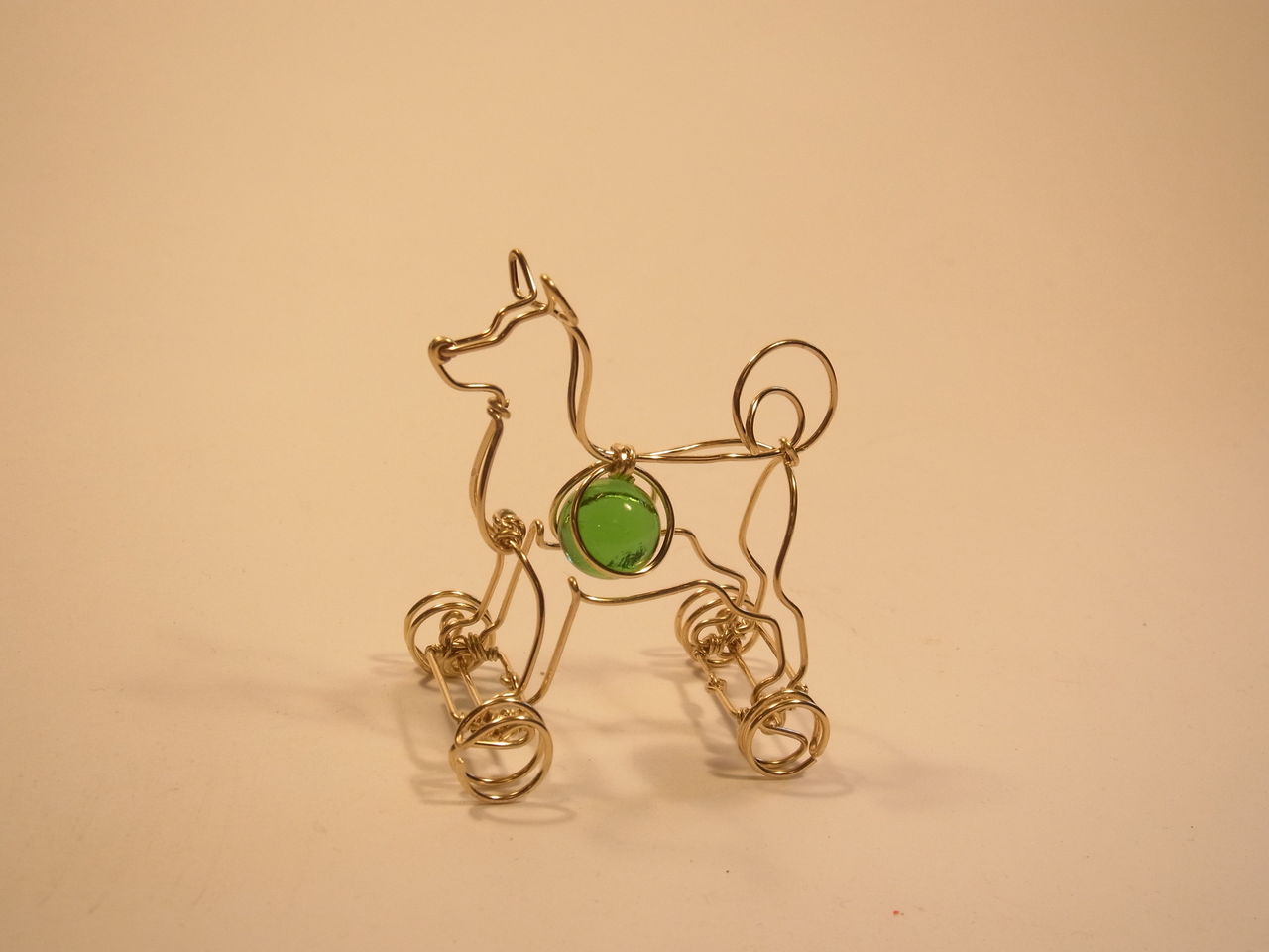 針金細工 動物 犬車 柴犬 真鍮線 ビー玉 針金細工職人 銀三こと林雄三のブログ 西荻窪 アビアント 店主 針金細工 動物 犬車 柴犬 真鍮線 ビー玉 針金細工職人 銀三こと林雄三のブログ 西荻窪 アビアント 店主