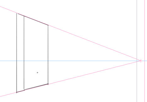 柱が等間隔に並ぶパースの練習法 日記