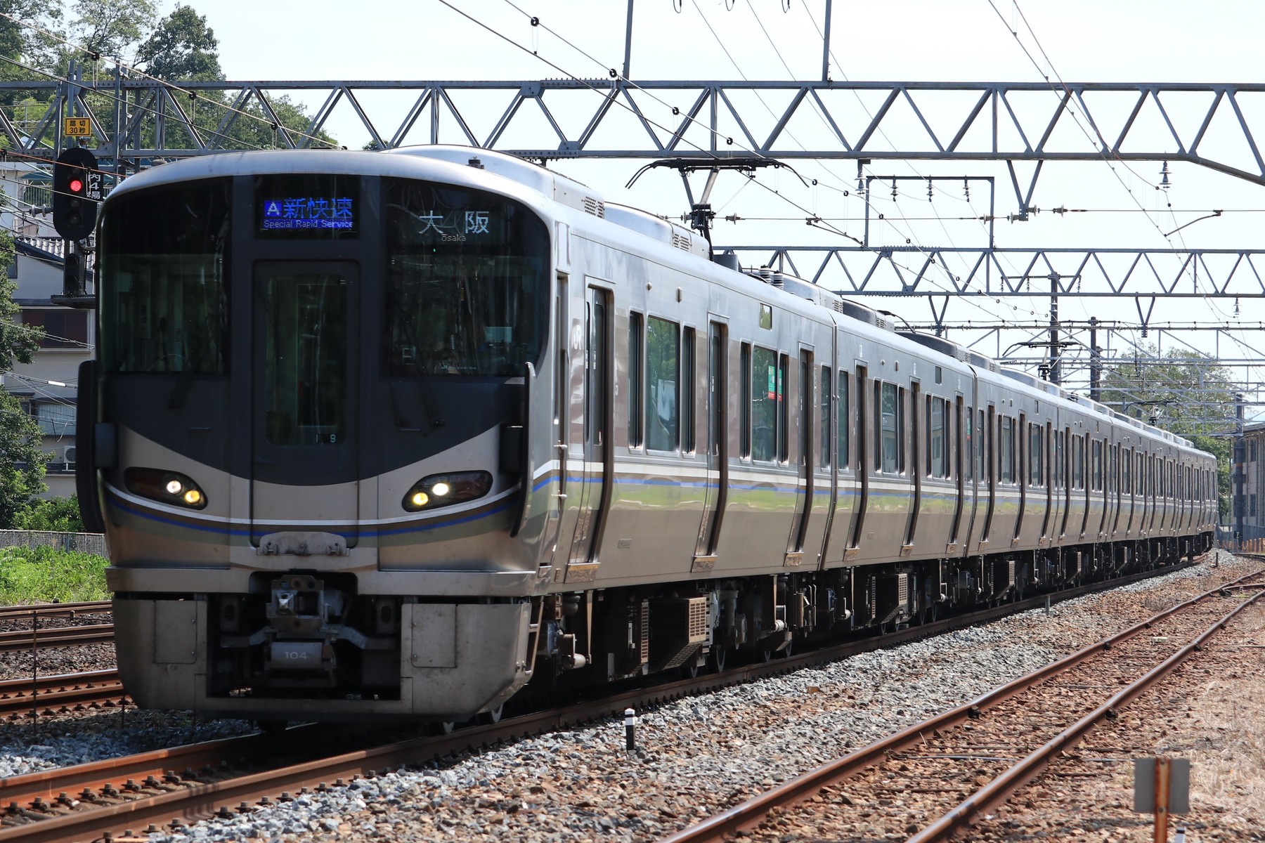 225系100番台編成記録 新快速編 nikiのブログ 225系100番台編成記録 新快速編 nikiのブログ