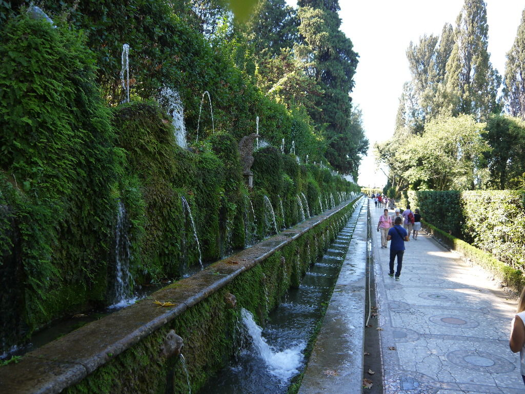 イタリア式庭園の傑作 エステ荘の庭園 Absalomのblog 洋画編 イタリア式庭園の傑作 エステ荘の庭園 Absalomのblog 洋画編