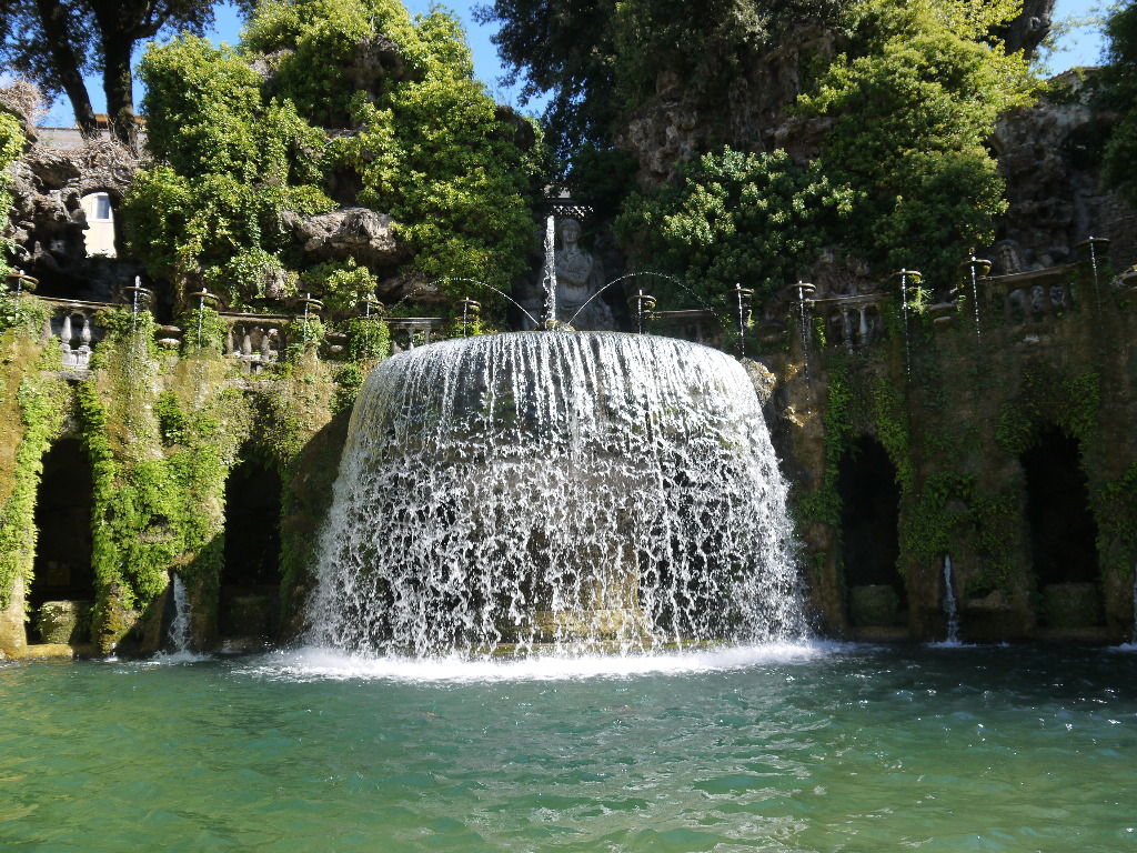 イタリア式庭園の傑作 エステ荘の庭園 Absalomのblog 洋画編 イタリア式庭園の傑作 エステ荘の庭園 Absalomのblog 洋画編