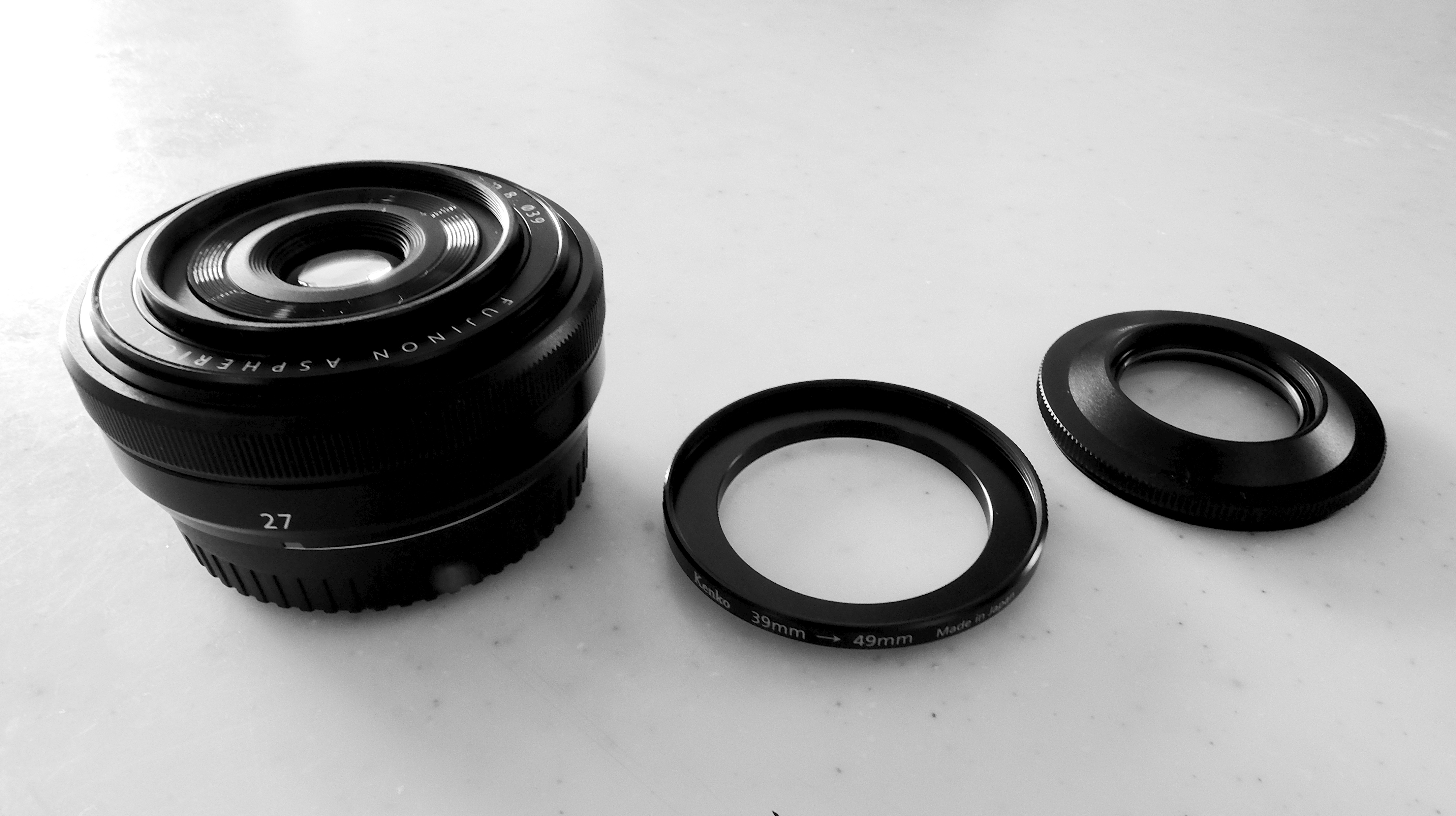 Xマウント：XF27mm その2 機動性と操作性とフジツボ