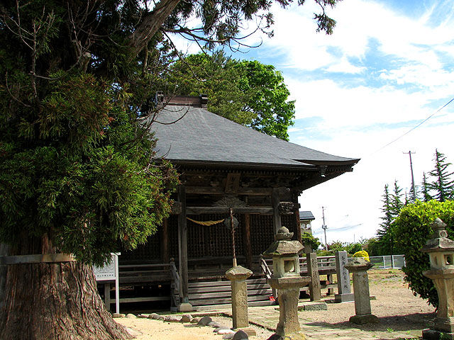 静御前堂 : あぶくまの桜