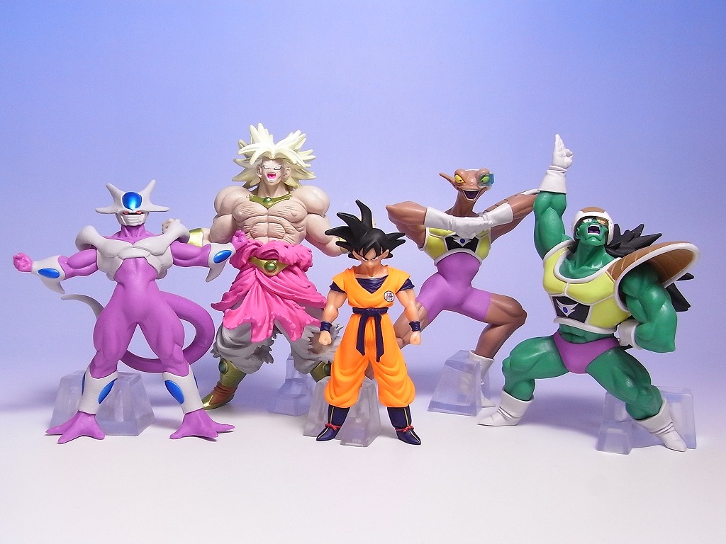 ドラゴンボール改ハイブリッドグレード、HGフィギュア計4体ブロリー