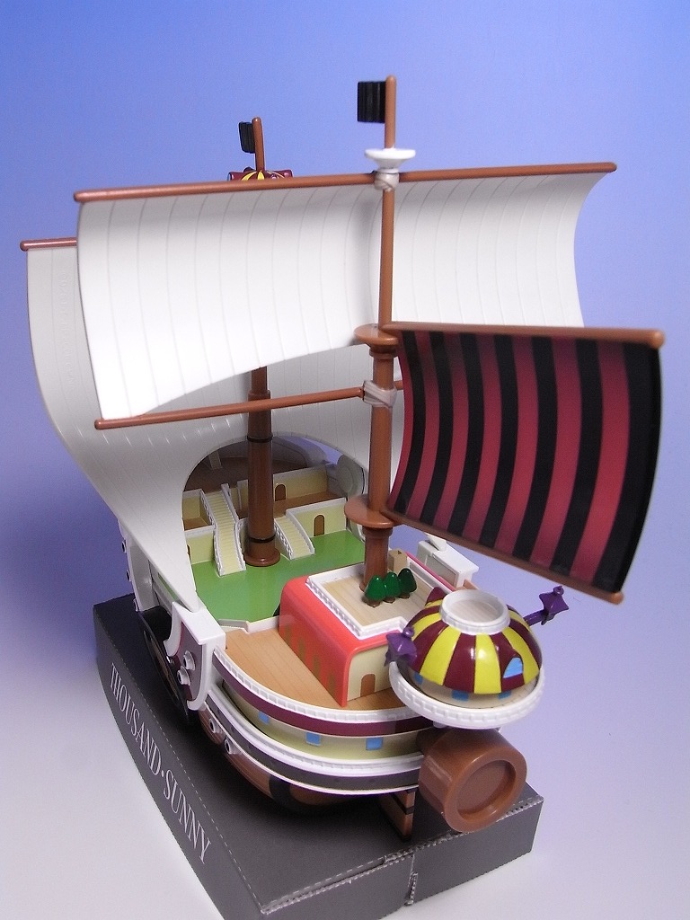 バンプレスト 組立式スーパーdxサウザンド サニー号フィギュア グレードアップカラーリングver はっちゃか 過去レビュー置き場