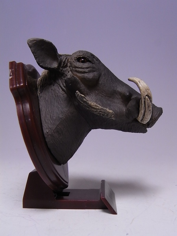 希少】 Yujin 立体カプセル百科事典 ハンティングトロフィー 全7種