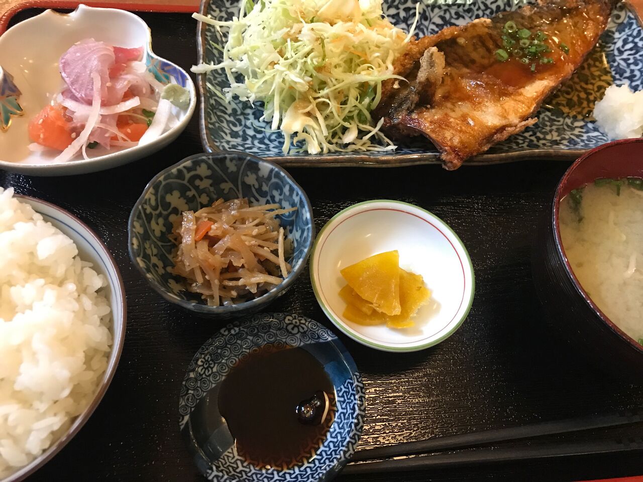 福岡・長浜】一魚一栄のサバの竜田揚げ定食 : 揚げ物放浪記-油の大将