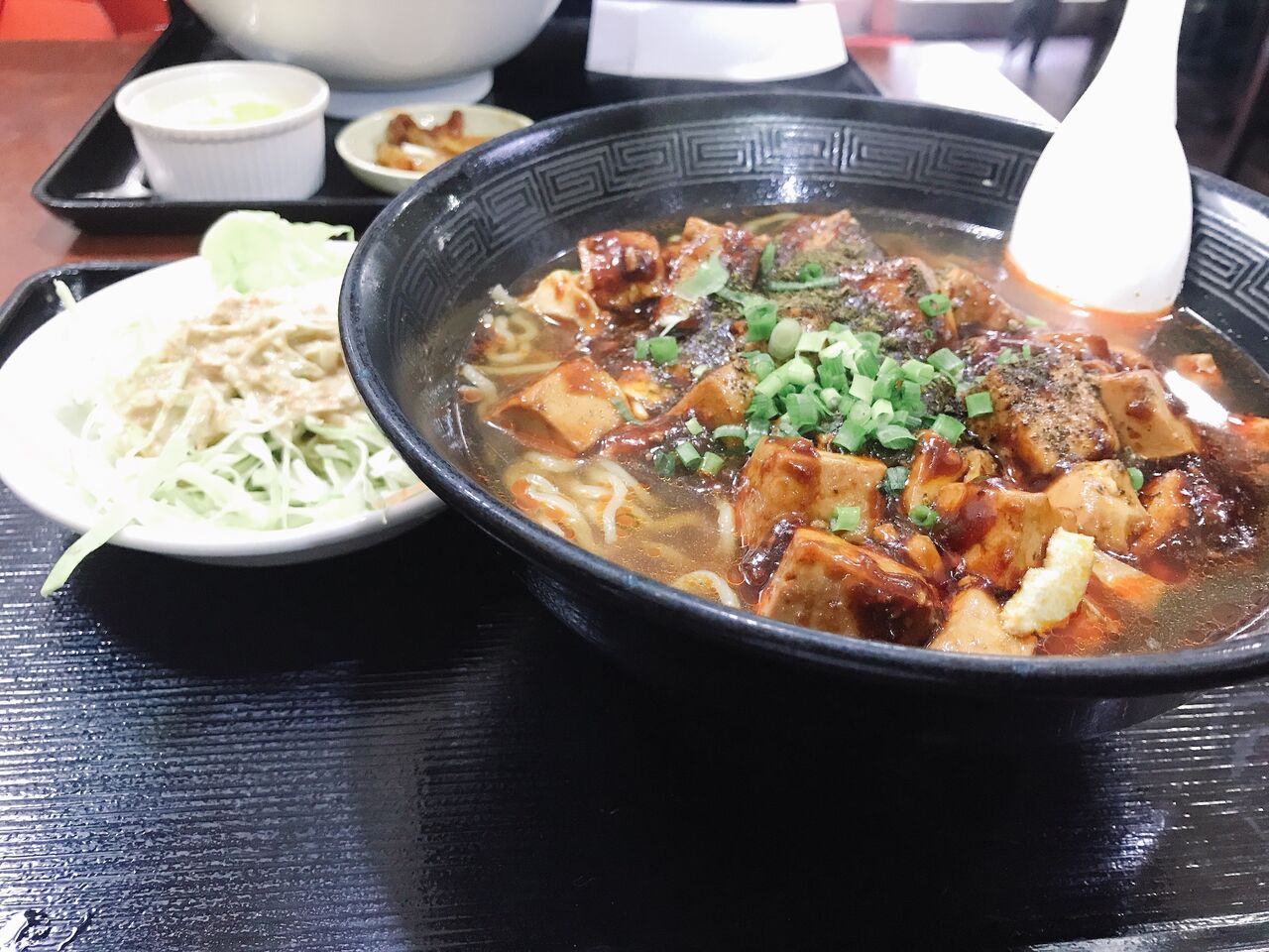 東京 上野 晴々飯店の麻婆麺 揚げ物放浪記 油の大将