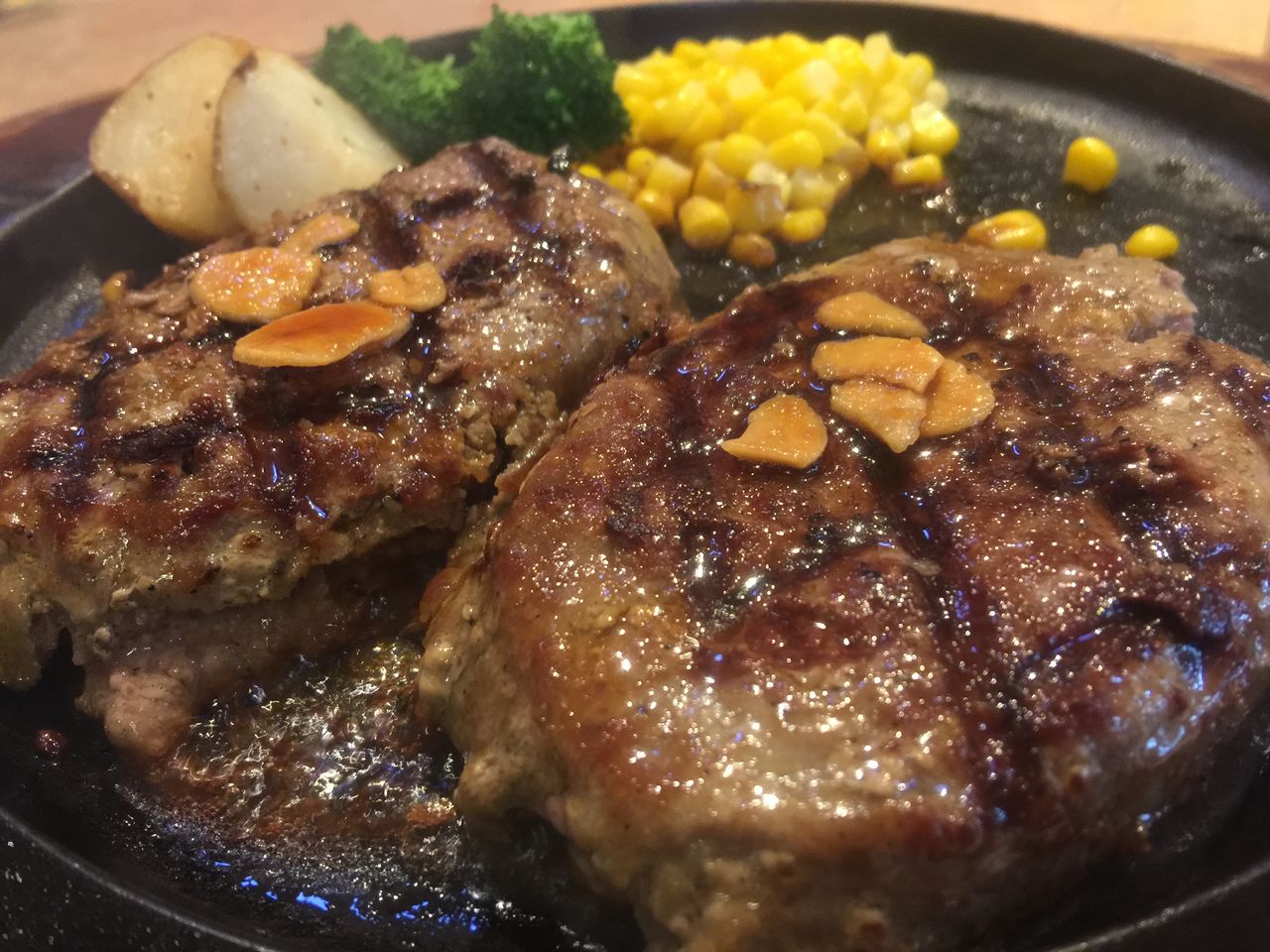 茨城 つくば フライングガーデンつくば西平塚店 爆弾ハンバーグ キング 揚げ物放浪記 油の大将