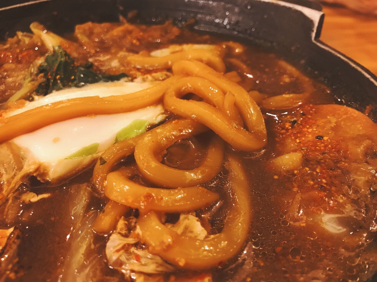 茨城 土浦 坂東太郎の坂東味噌煮込みうどん 揚げ物放浪記 油の大将