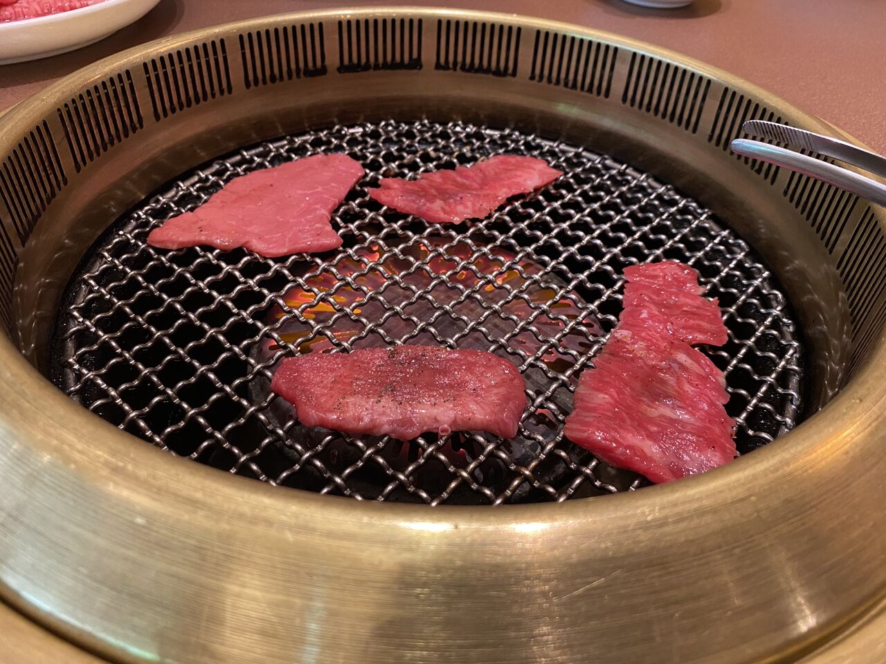 東京 国分寺 焼肉 山水のランチ カルビとロースのコンビ定食 揚げ物放浪記 油の大将