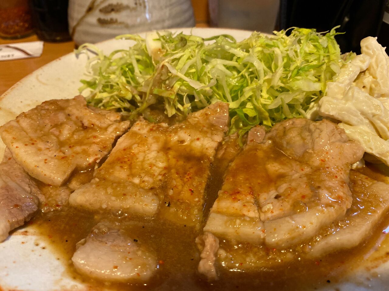 東京 鷺宮 とんかつ みやこや の 孤独のグルメ聖地巡礼 ロースにんにく焼定食 揚げ物放浪記 油の大将