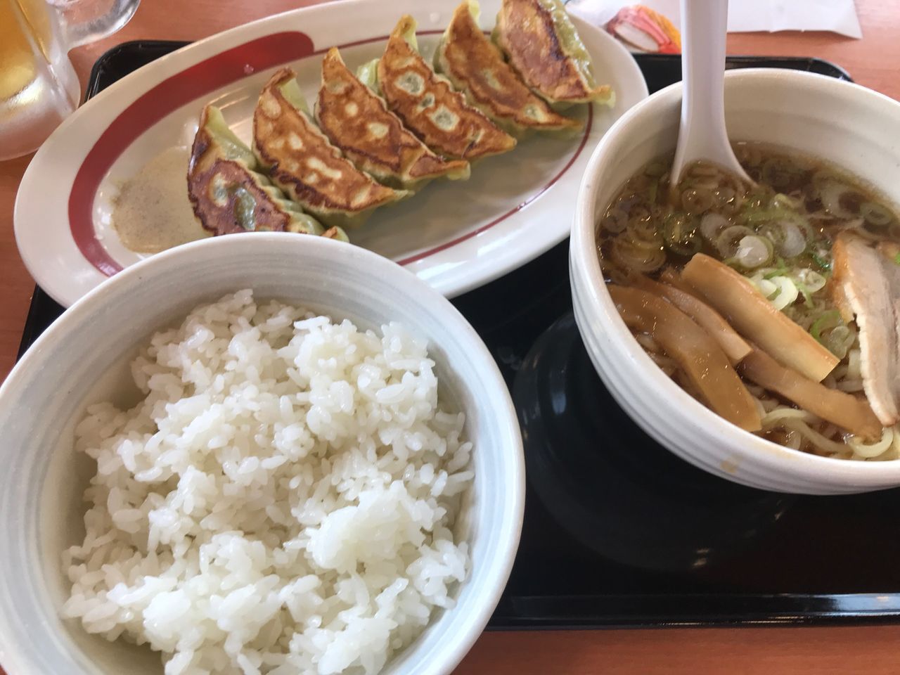 東京 東小金井 幸楽苑 東小金井店の餃子定食w 半ラーメン 揚げ物放浪記 油の大将