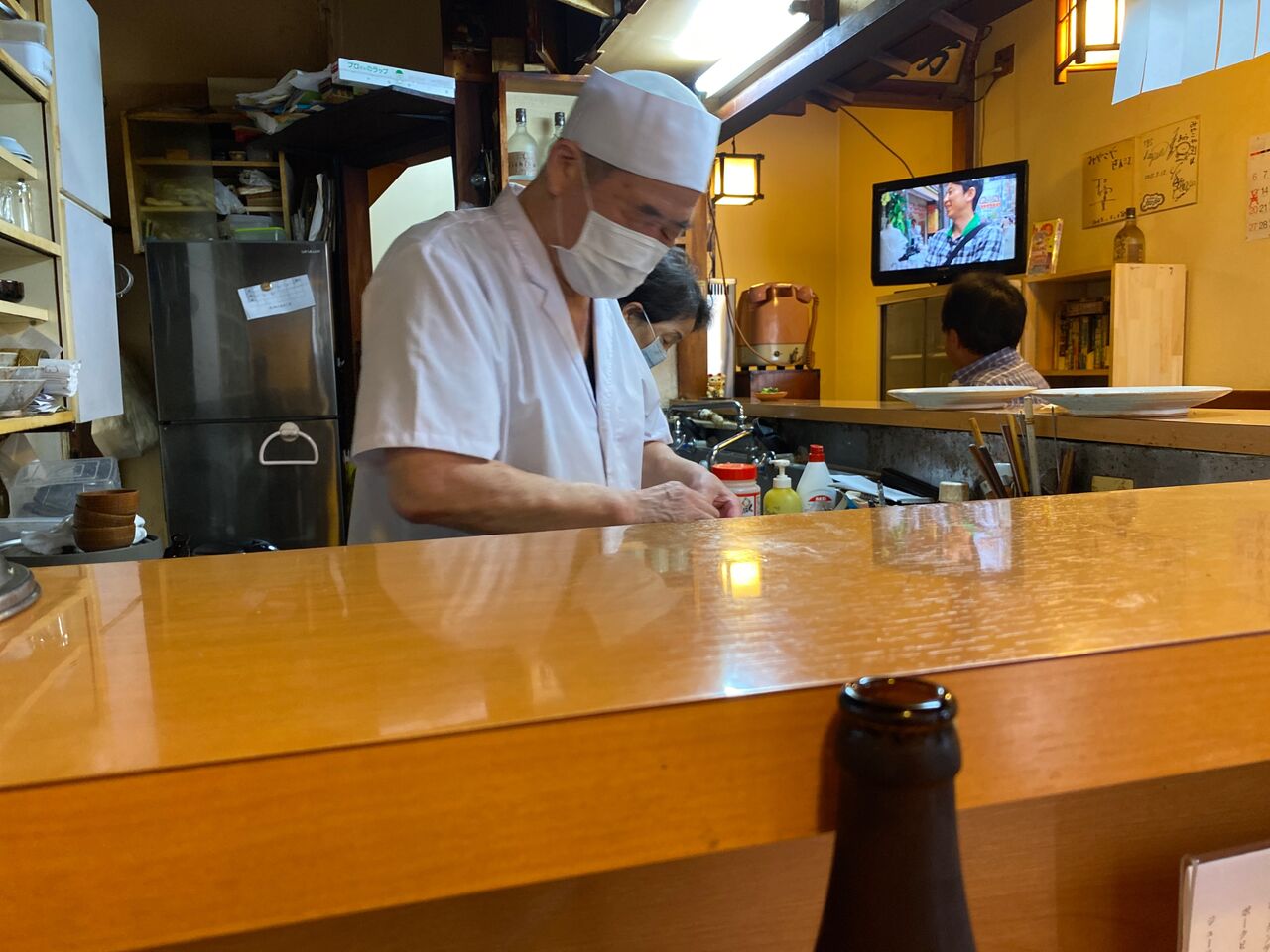 東京 鷺宮 とんかつ みやこや の 孤独のグルメ聖地巡礼 ロースにんにく焼定食 揚げ物放浪記 油の大将