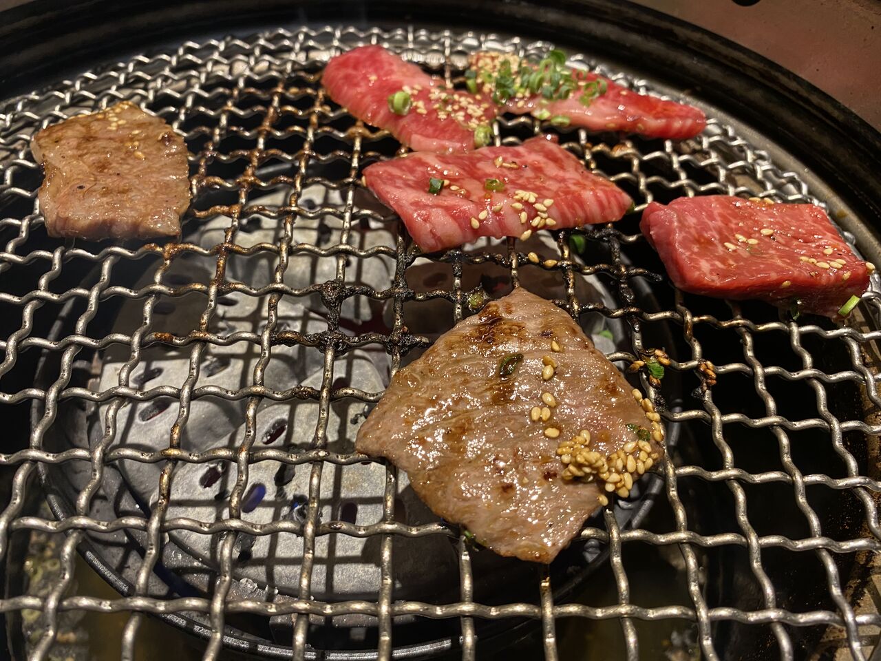 東京 武蔵境 焼肉ハウス昌里亭のランチ ロースとカルビのハーフセット 揚げ物放浪記 油の大将