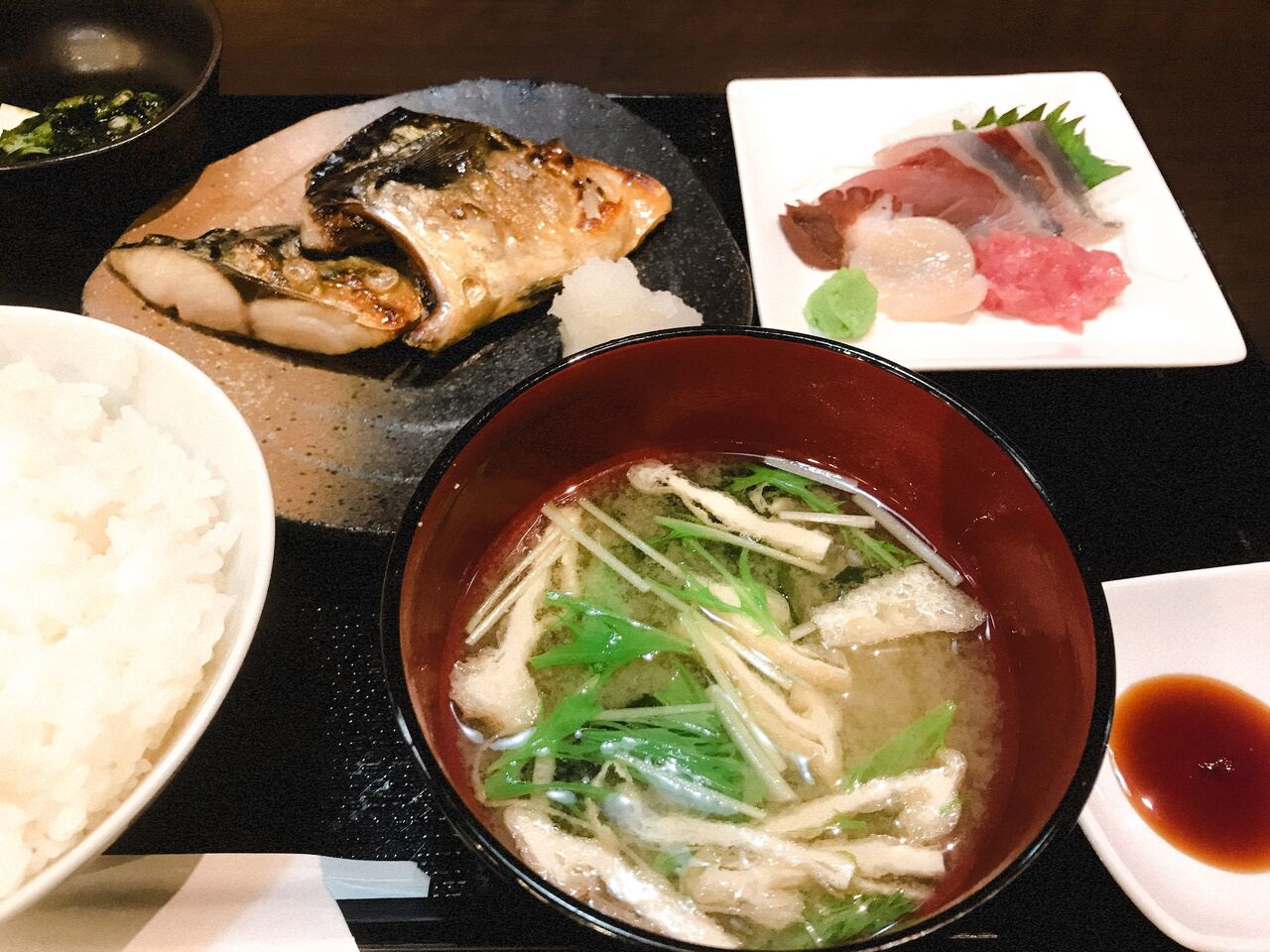 東京 神保町 神保町ひし谷の寒さば一夜干し ランチ 揚げ物放浪記 油の大将